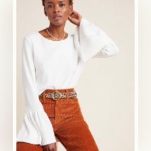 •ANTHROPOLOGIE• joan bell sleeved top
